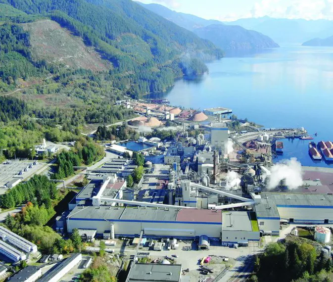 Cuatro sets de sistemas de generación de H₂O₂ basados en electrólisis suministrados a una fábrica de pulpa y papel canadiense